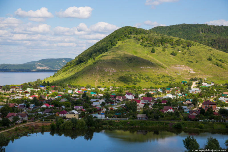 Село Ширяево маленькая частичка Национального парка Самарская Лука